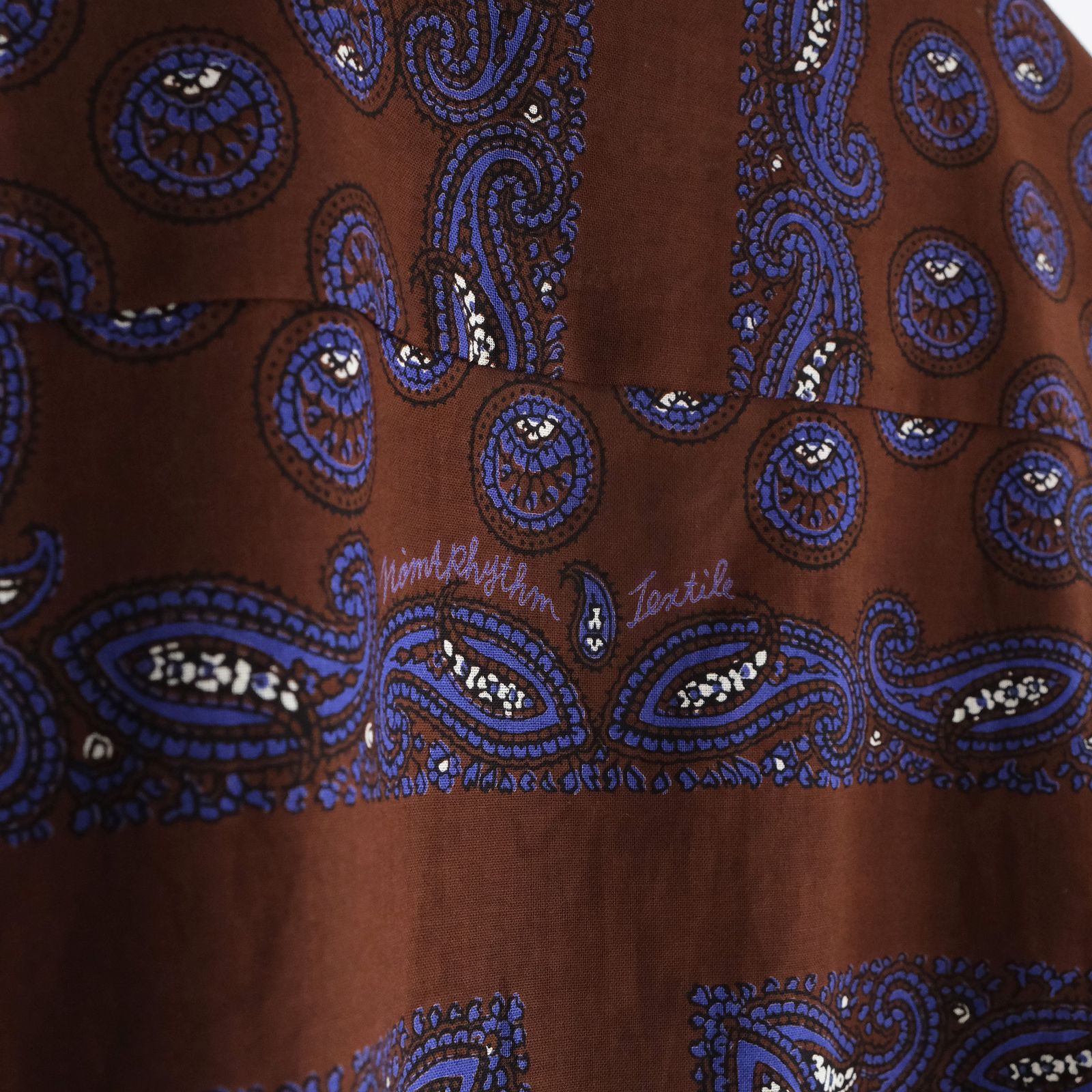 Paisley Summer Shirt -シャツ-（Brown / ブラウン）
