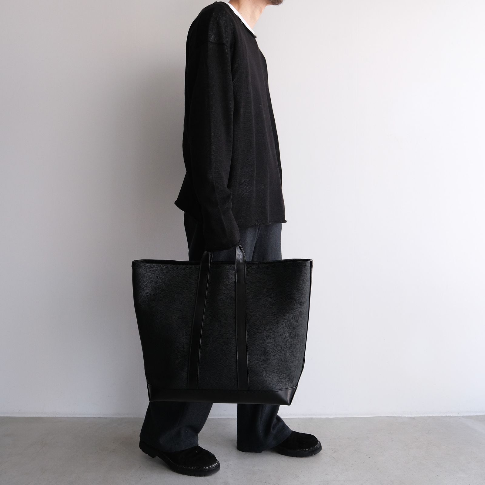 Day Tote Bag L -バッグ-（Black / ブラック）