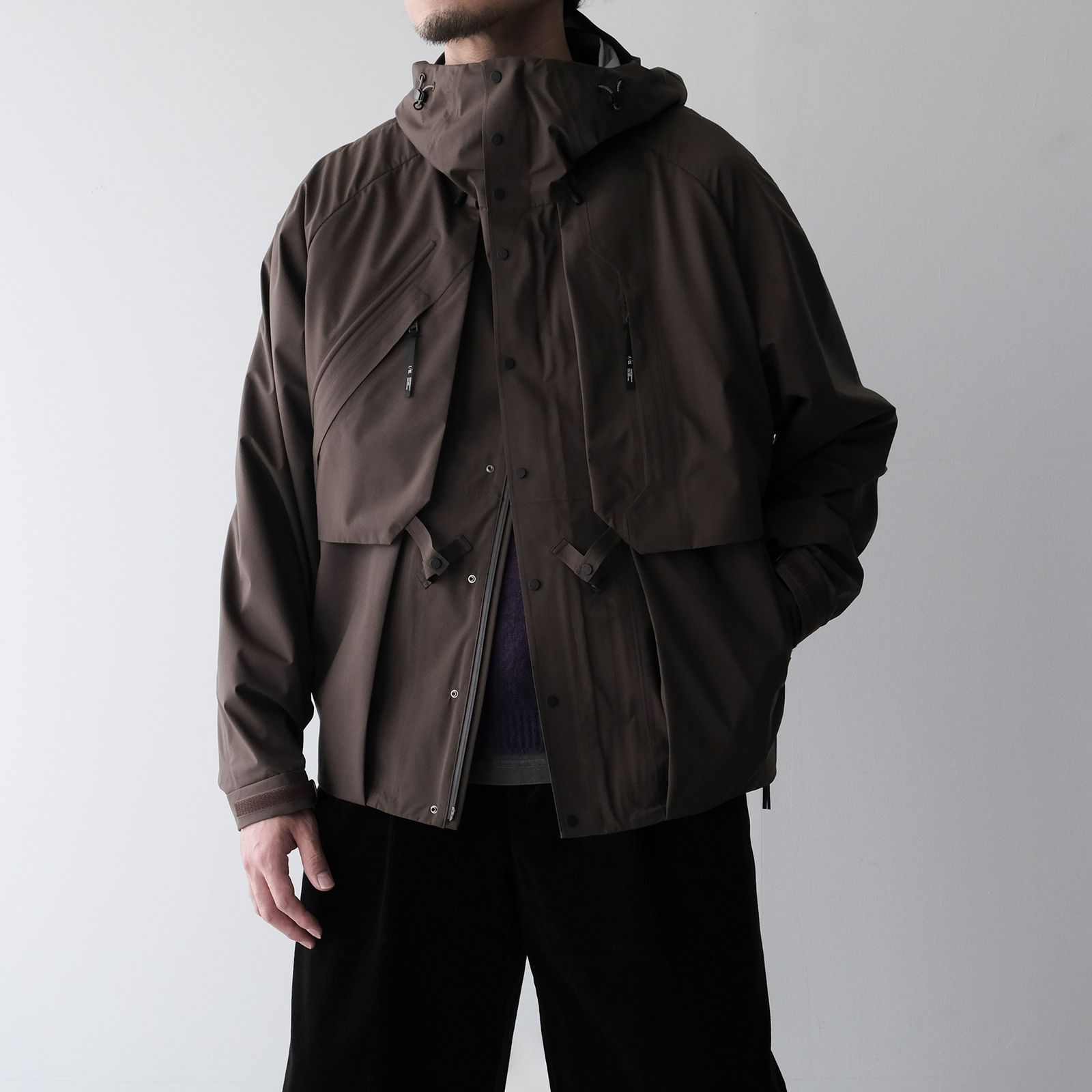 Partex Waterproof Layering Shell 2.0 -マウンテンパーカー-（Brown / ブラウン）