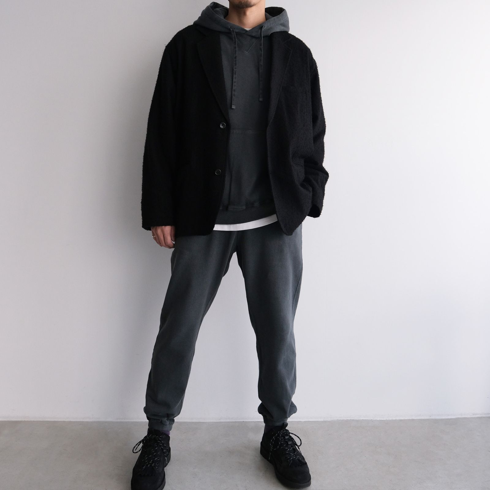 Gray Pigment Sweat Pants -パンツ-（Gray / グレー）