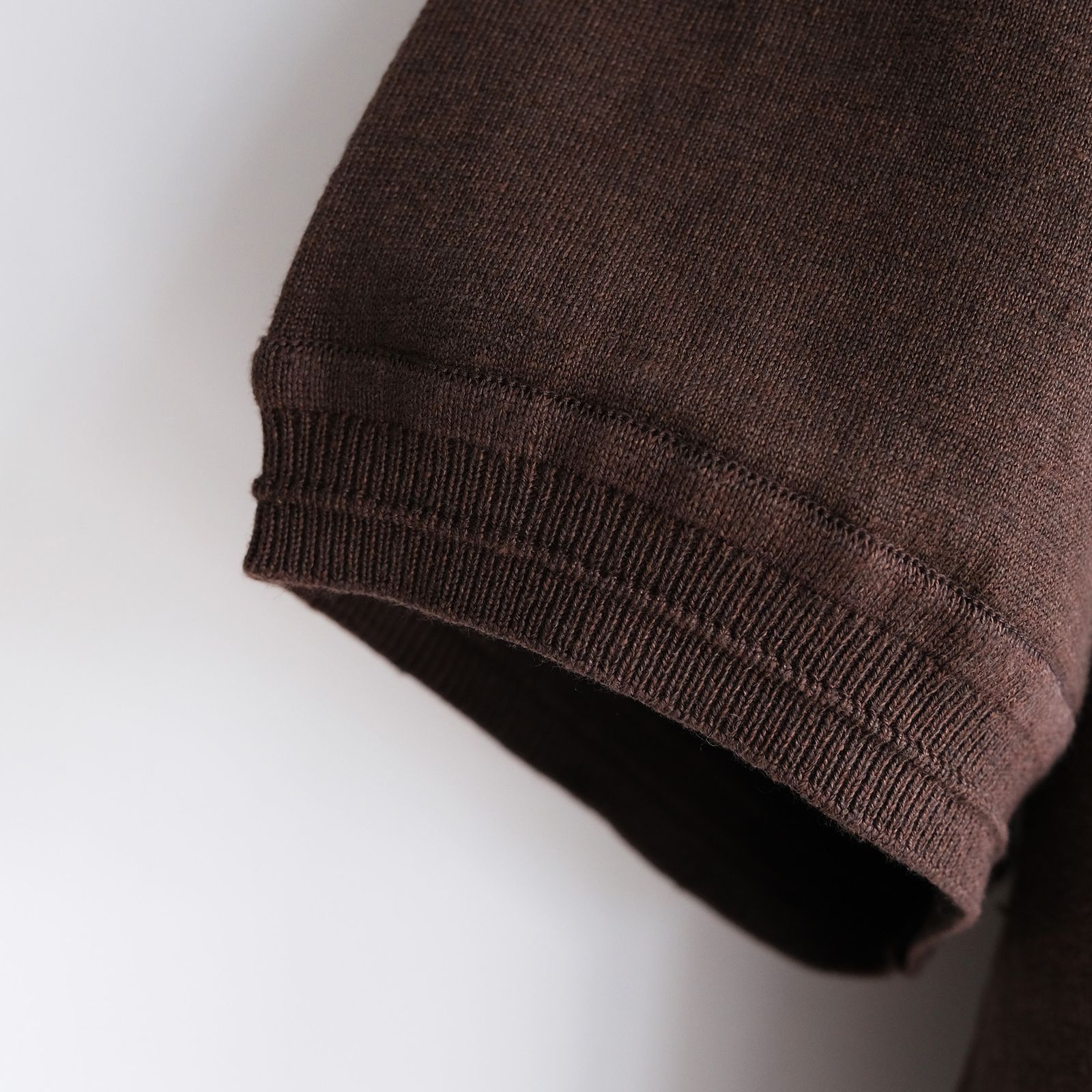 2/26Safirin 18Gauge Knit Pullover -Tシャツ-（Brown Mix / ブラウンミックス）