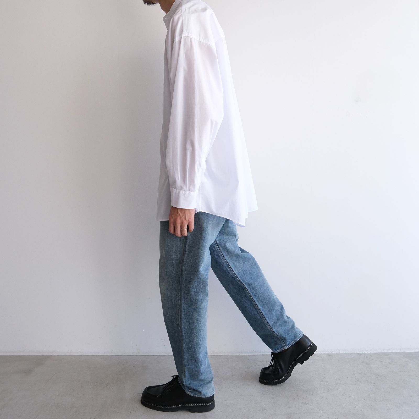 Selvage Denim Five Pocket Tapered Pants -パンツ-（Indigo Light Fade / インディゴライトフェード）