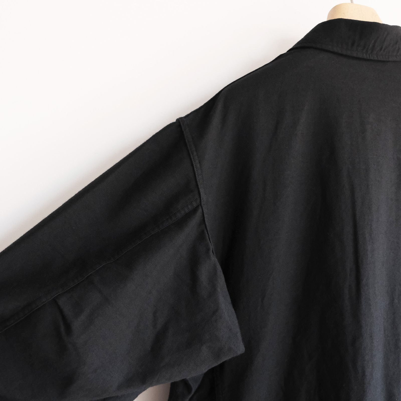 Cotton Wool Miritary Blouson -ジャケット-（Black / ブラック）