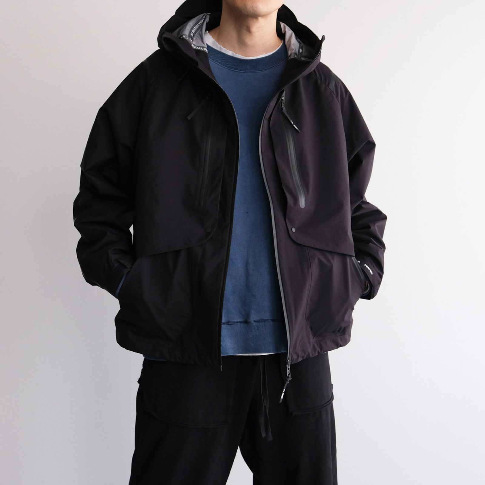 Pertex Waterproof Layering JK -ジャケット-（Black / ブラック）