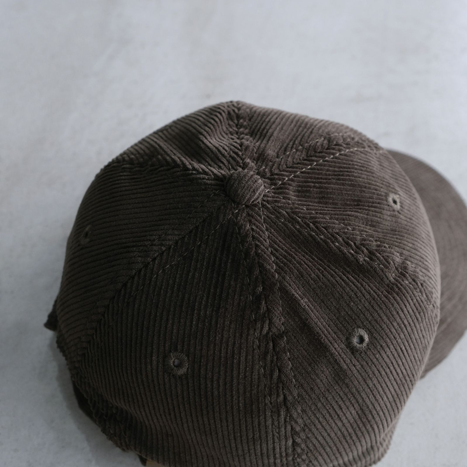 PMD Tag Corduroy Cap -キャップ-（Khaki / カーキ）