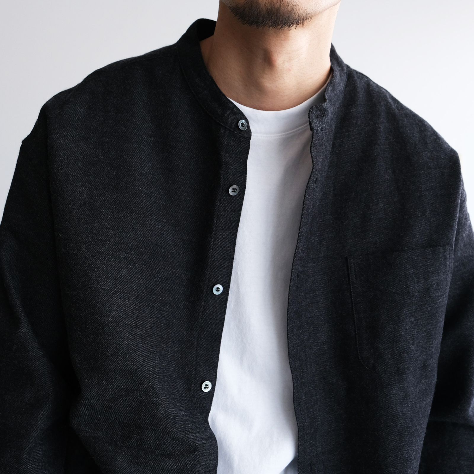 Atelier Shirt -シャツ-（Charcoal / チャコール）