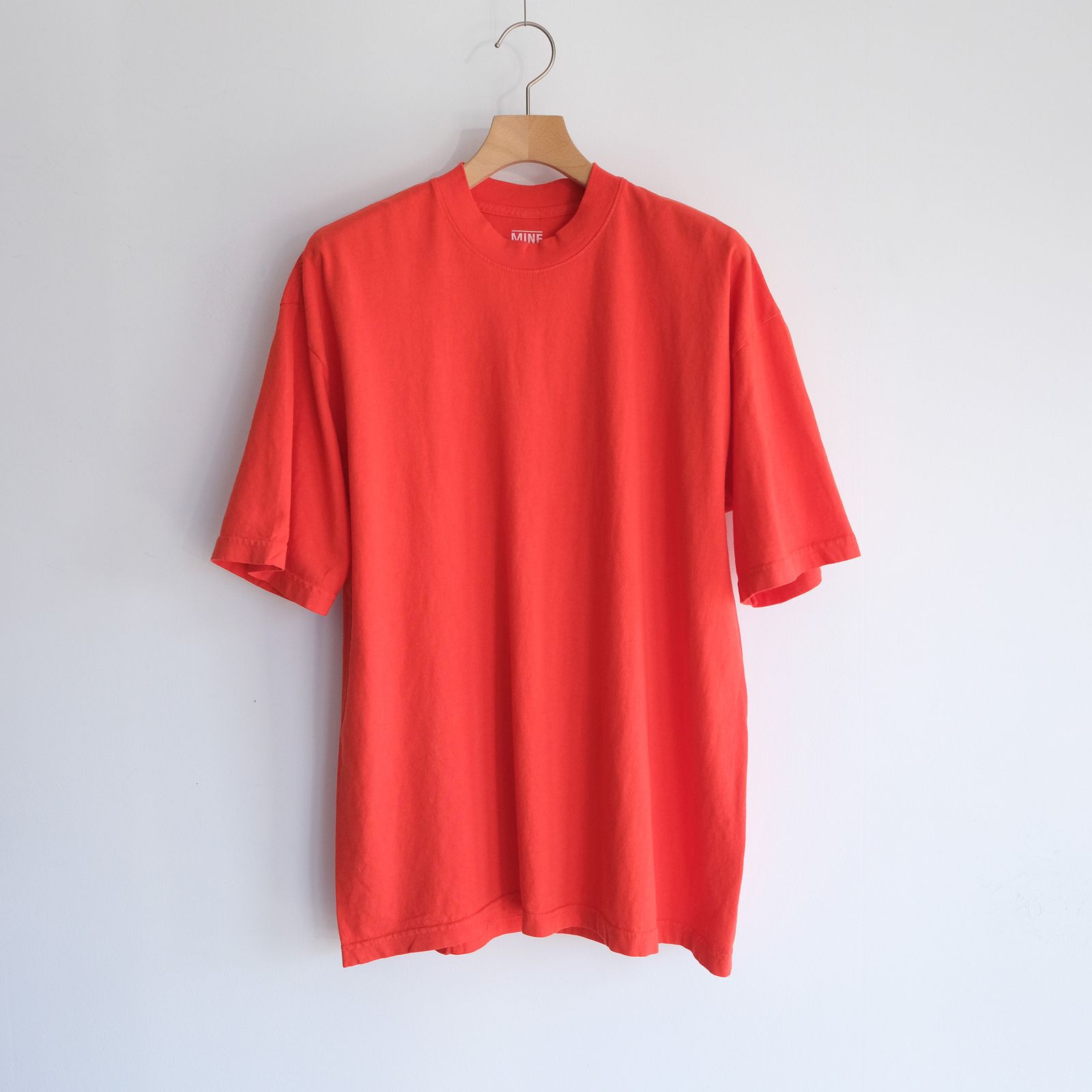 MINE Duct Tape S/S T-Shirt / White Label -Tシャツ-（Orange / オレンジ）