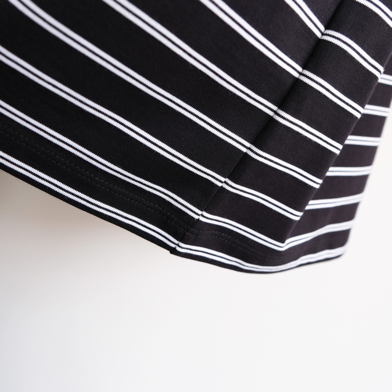 Tri Spun Border S/S Tee -Tシャツ-（Black×White / ブラック×ホワイト）GU261-70120B