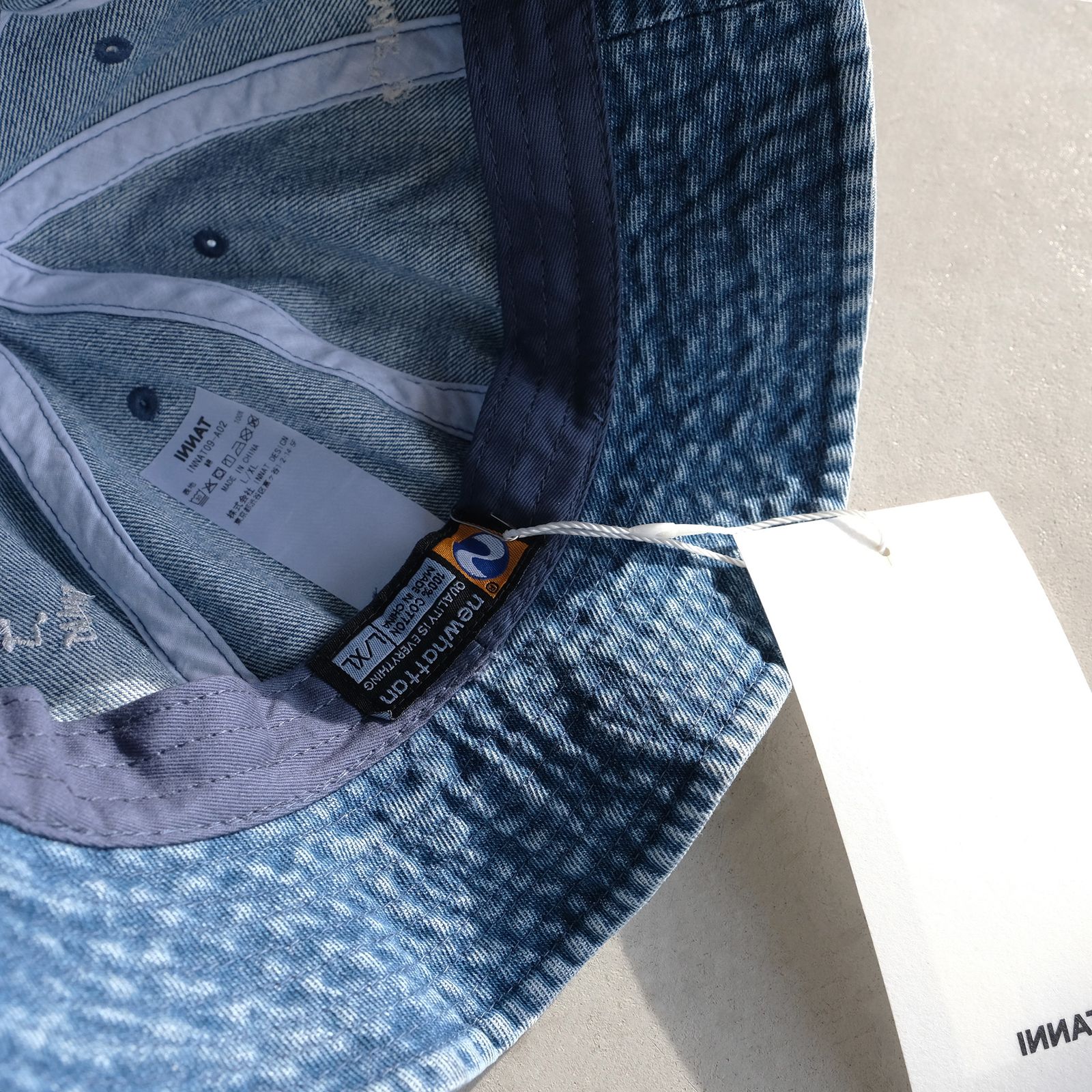 Embroidered Metro Hat -ハット-（Blue / ブルー）