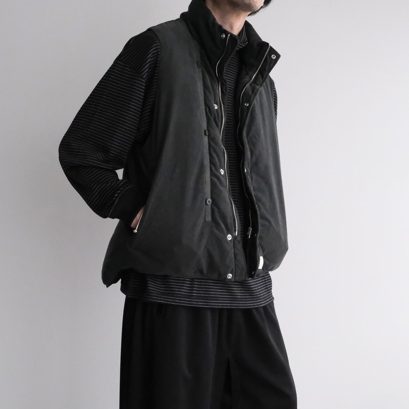 Garment Dyed Down Vest -ダウンベスト-（Ink / インク）