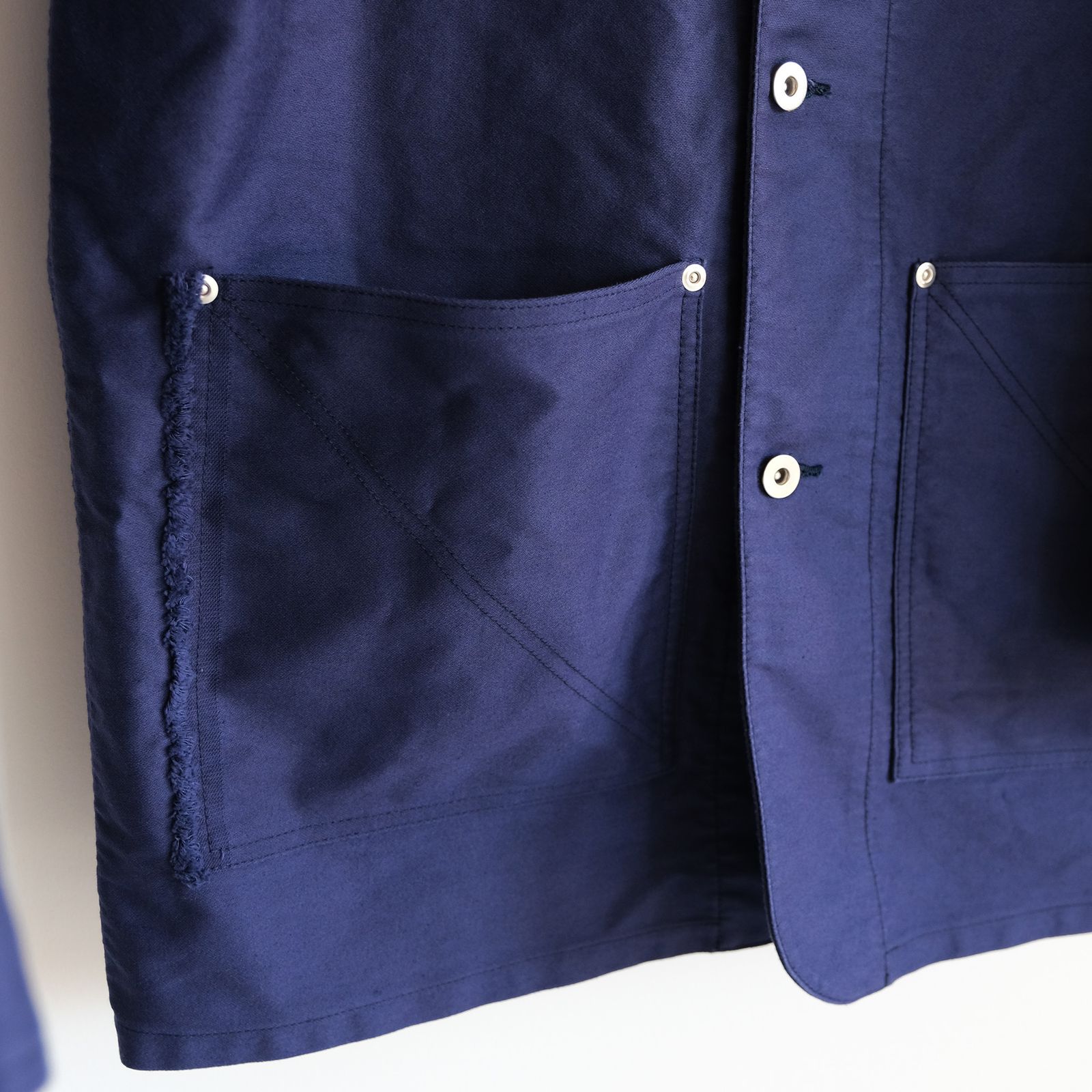 French Work Coverall Jacket -ジャケット-（Blue / ブルー）