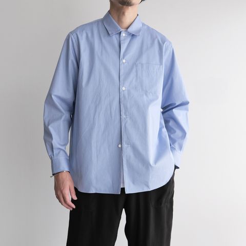 L/S Dress Shirts -シャツ-（Blue / ブルー）