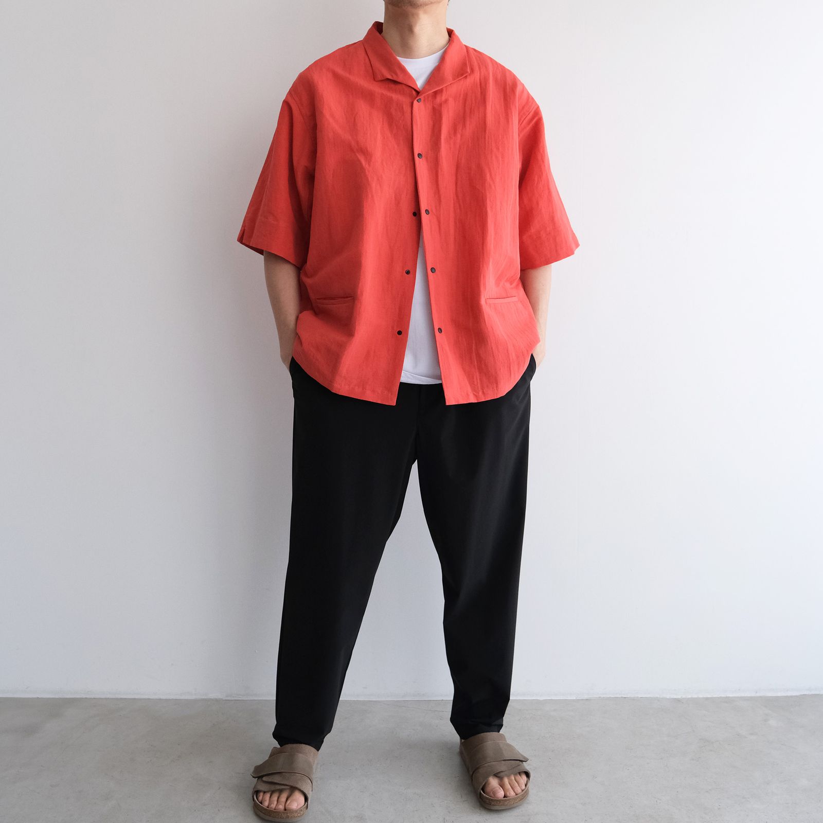 "week s/s" -パジャマ-（Orange Red / オレンジレッド）