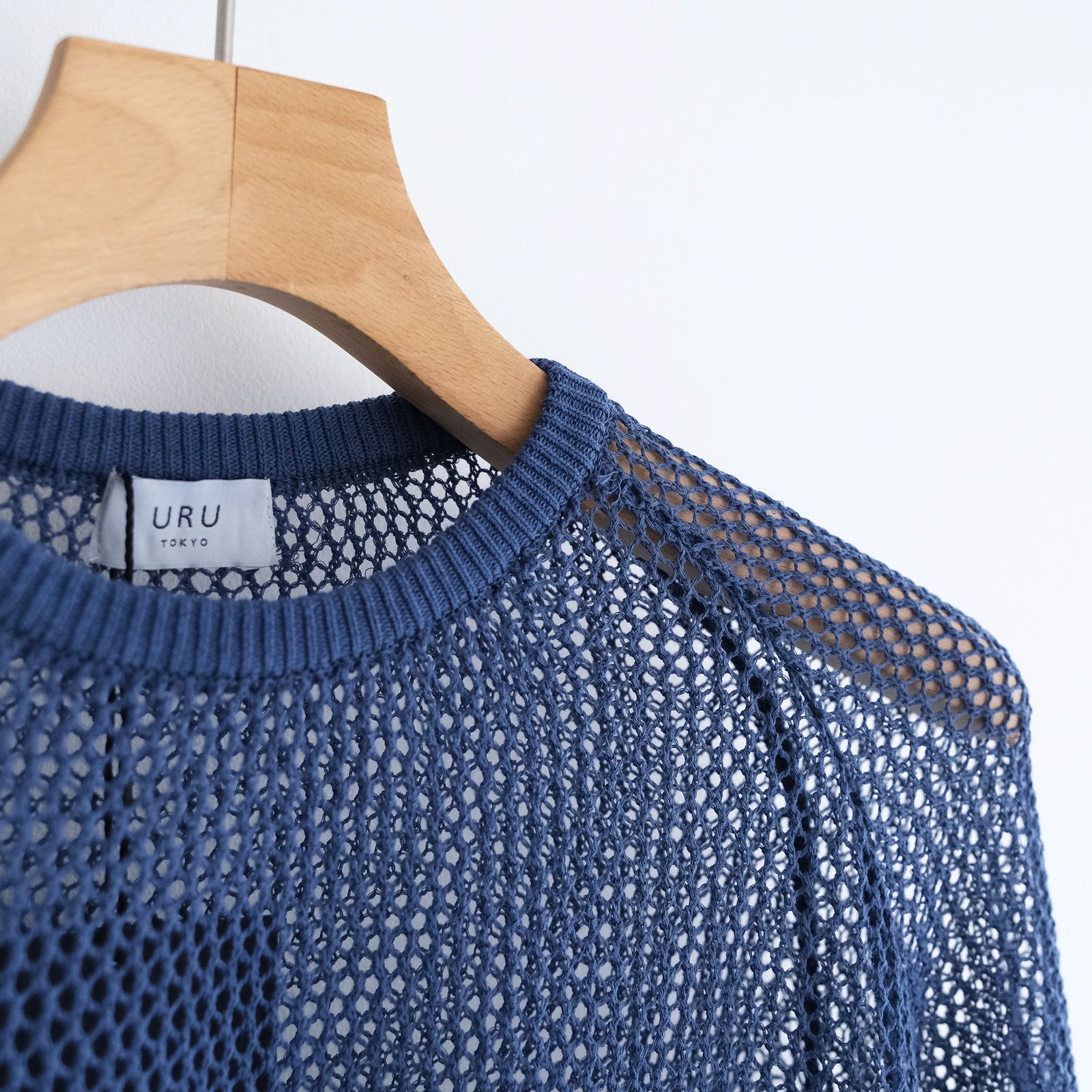 Crew Neck S/S Tee -Tシャツ-（Blue / ブルー）