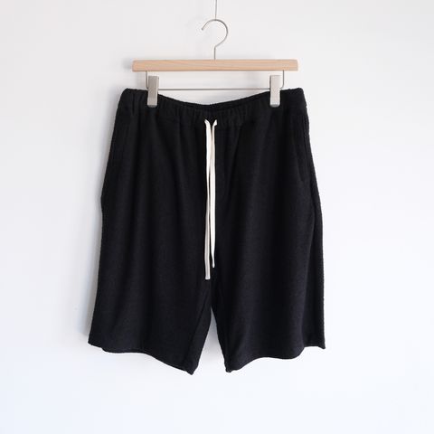 "towel Cloth Shorts Pants" -ショーツ-（Black / ブラック）