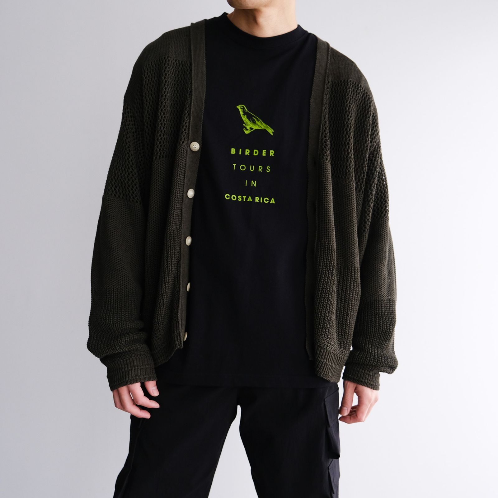 "BIRDER TURS"L Long Sleeve T-Shirt -Tシャツ-（Black / ブラック）