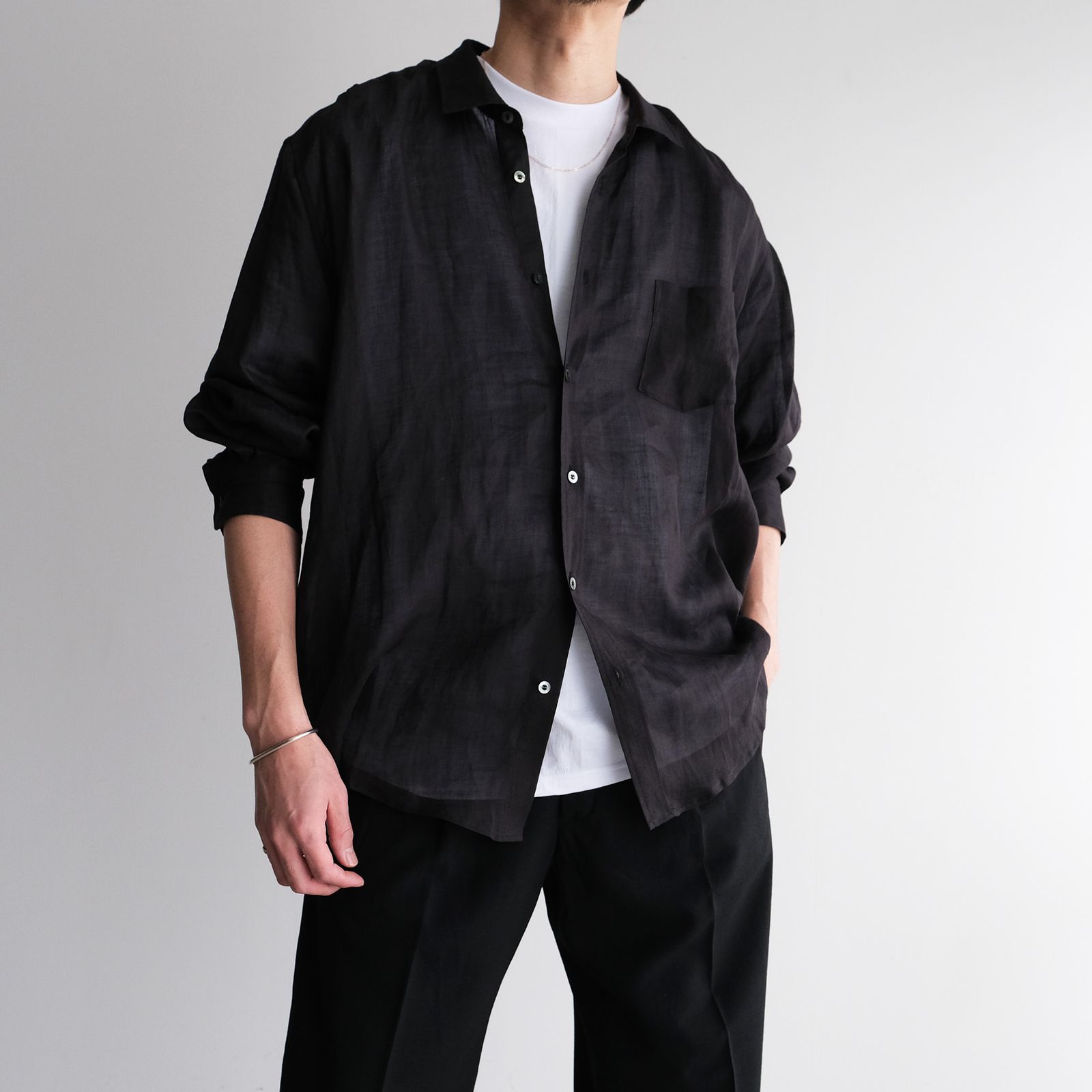 SK2 -シャツ-（Black / ブラック）