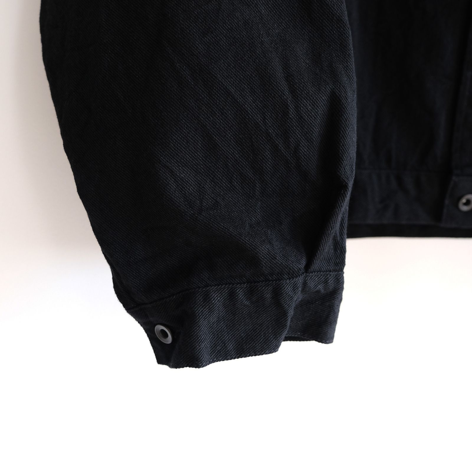 Black Twill Blouson -ブルゾン-（Black / ブラック）