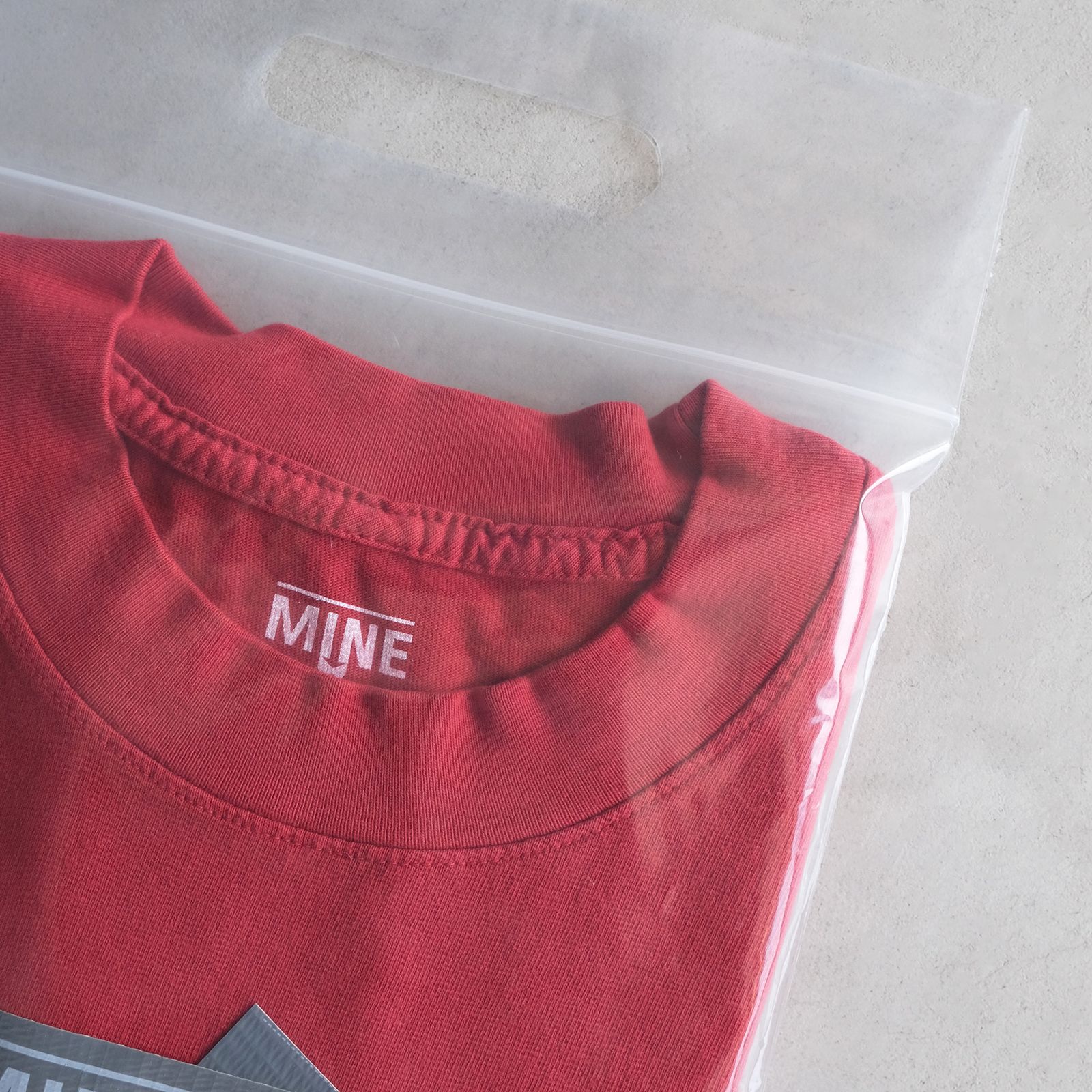 MINE Duct Tape S/S T-Shirt / White Label -Tシャツ-（Blood / ブラッド）