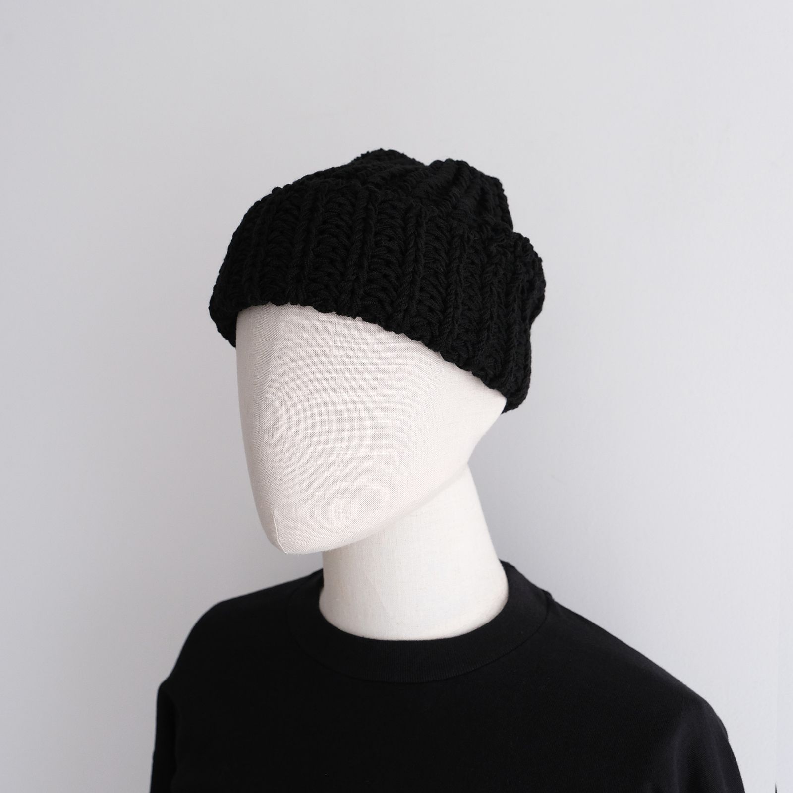 Big Knit -ニットキャップ-（Black /ブラック）
