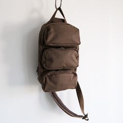 Fine Wool Saxony Medium Shoulder Bag -バッグ-（Brown / ブラウン）GU263-90428