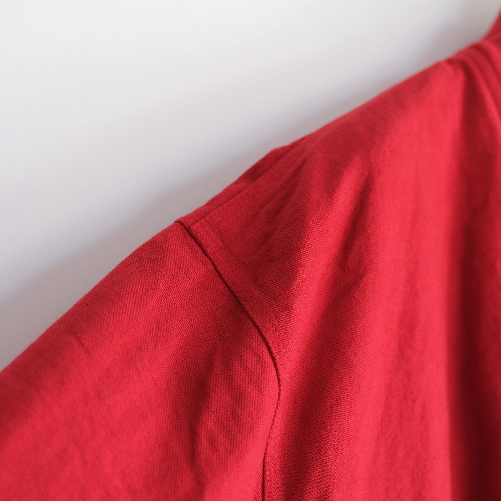 Cotton Canvas MA-1 Blouson -ブルゾン-（Red / レッド）