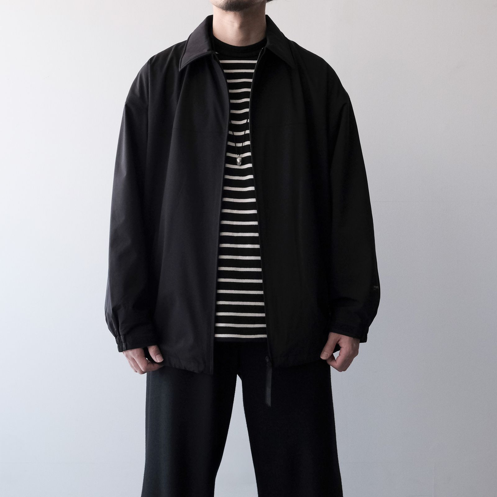 PERTEX SHIELD Light Thermo Zip-Up Jacket -ブルゾン-（Black / ブラック）GM263-30270