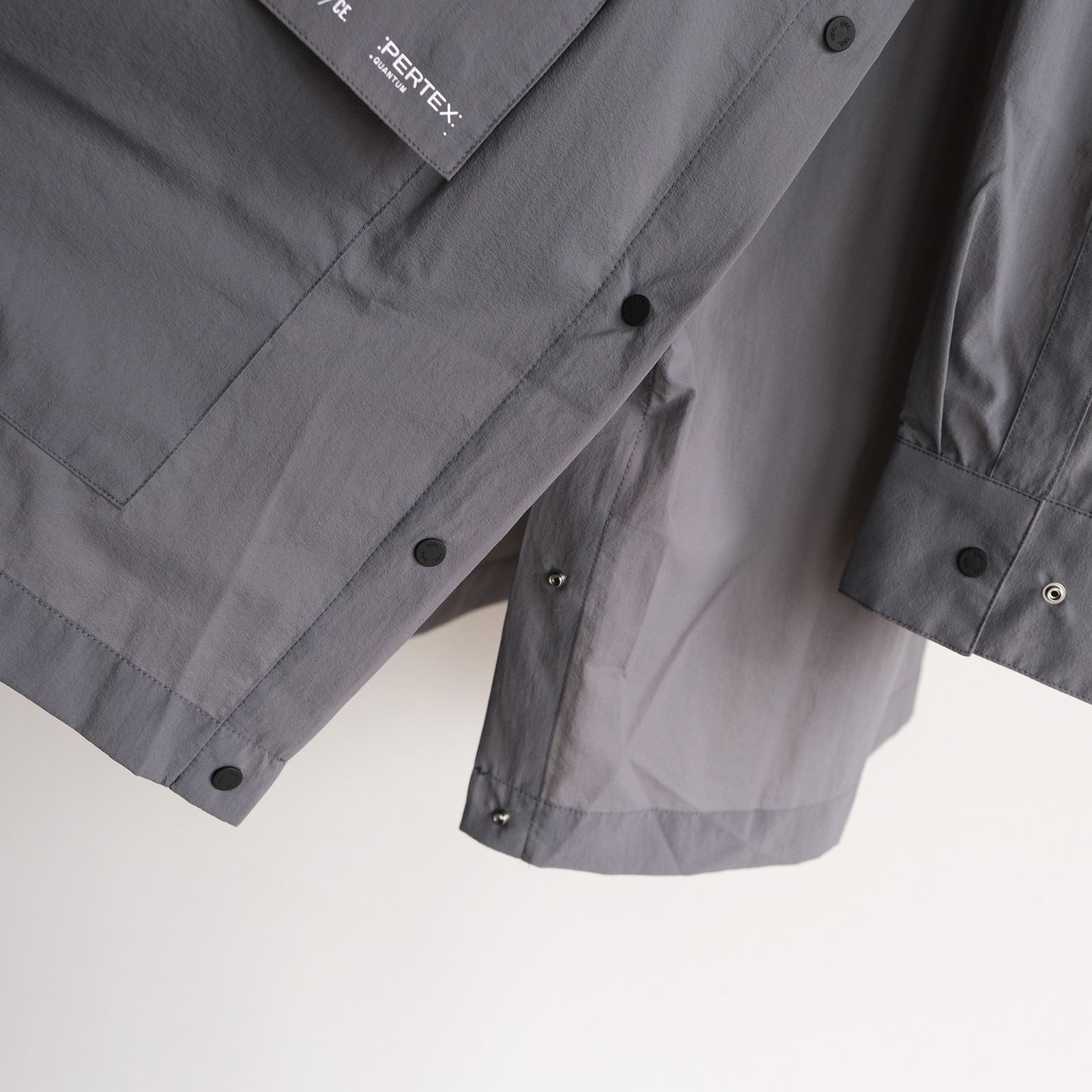 Pertex Utility Longline Shirt -シャツ-（Gray / グレー）