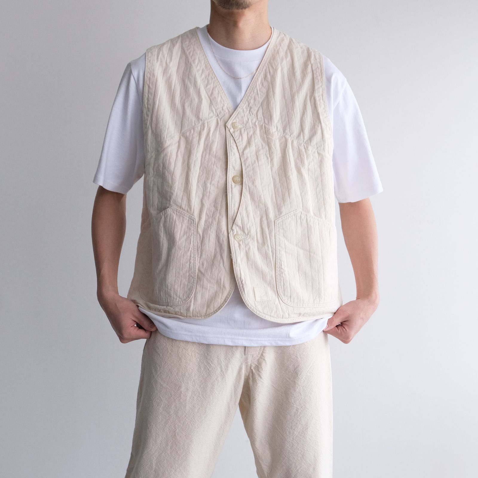 Hunting Vest -ジャケット-（Natural / ナチュラル）