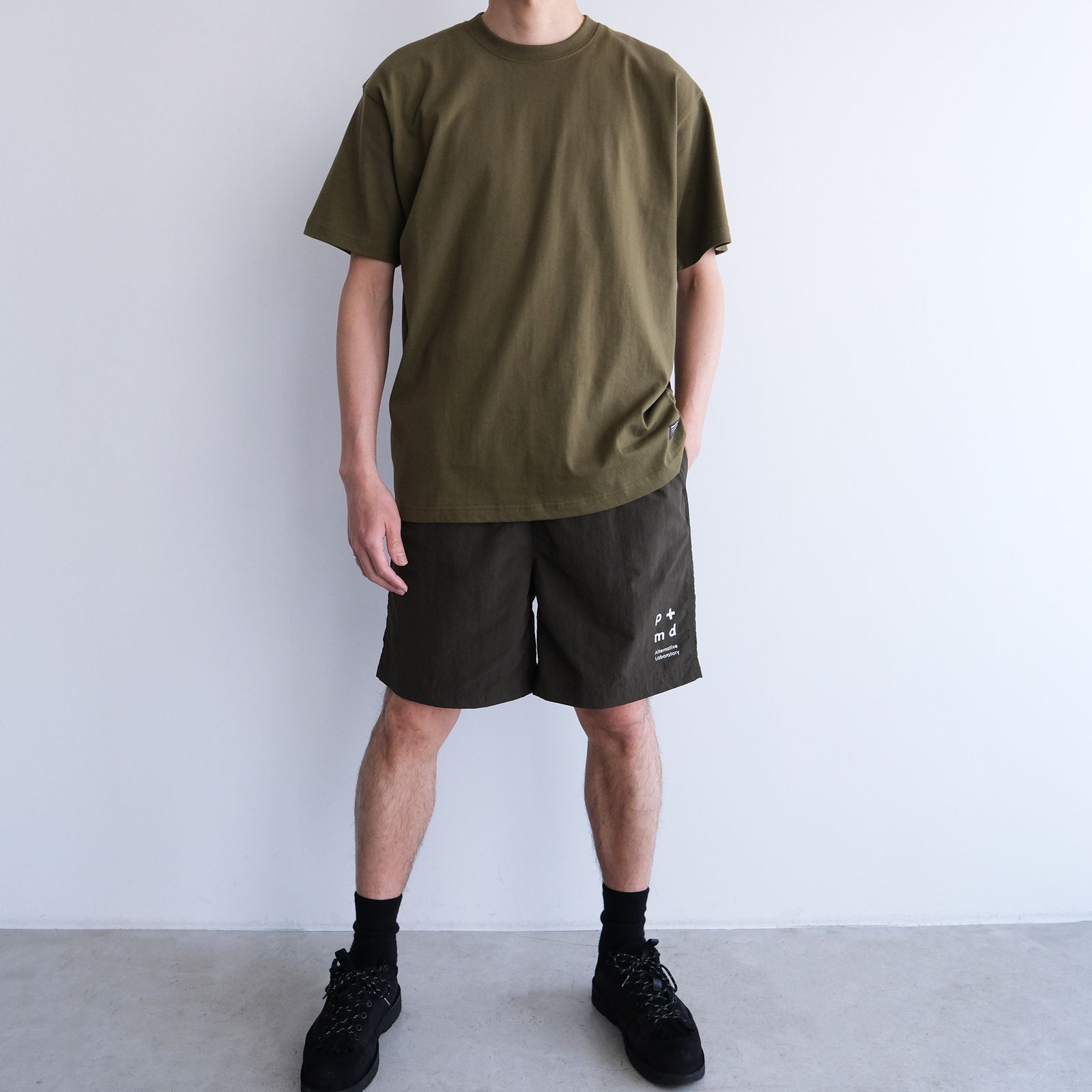 PMD Logo T-Shirt -Tシャツ-（Olive / オリーブ）