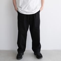 Selvage Denim Belted Pants -パンツ-（Black Washed / ブラック ウォッシュド）GU263-40063RB