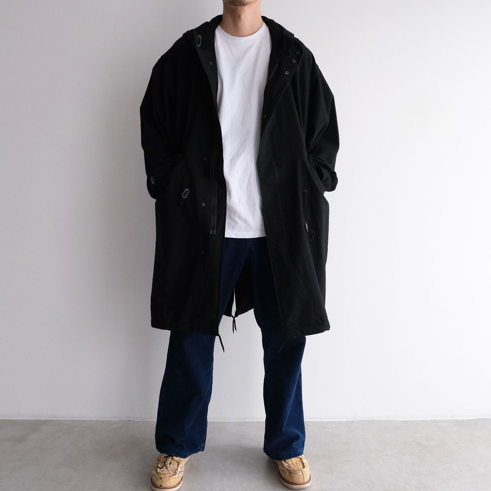 Military Food Coat -コート-（Black / ブラック）