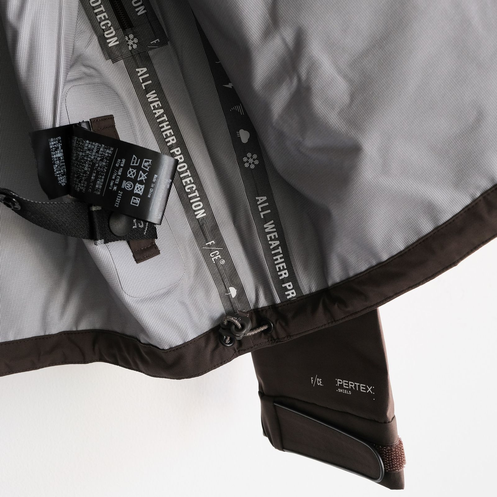 Partex Stand-Collar Shell -ブルゾン-（Brown / ブラウン）