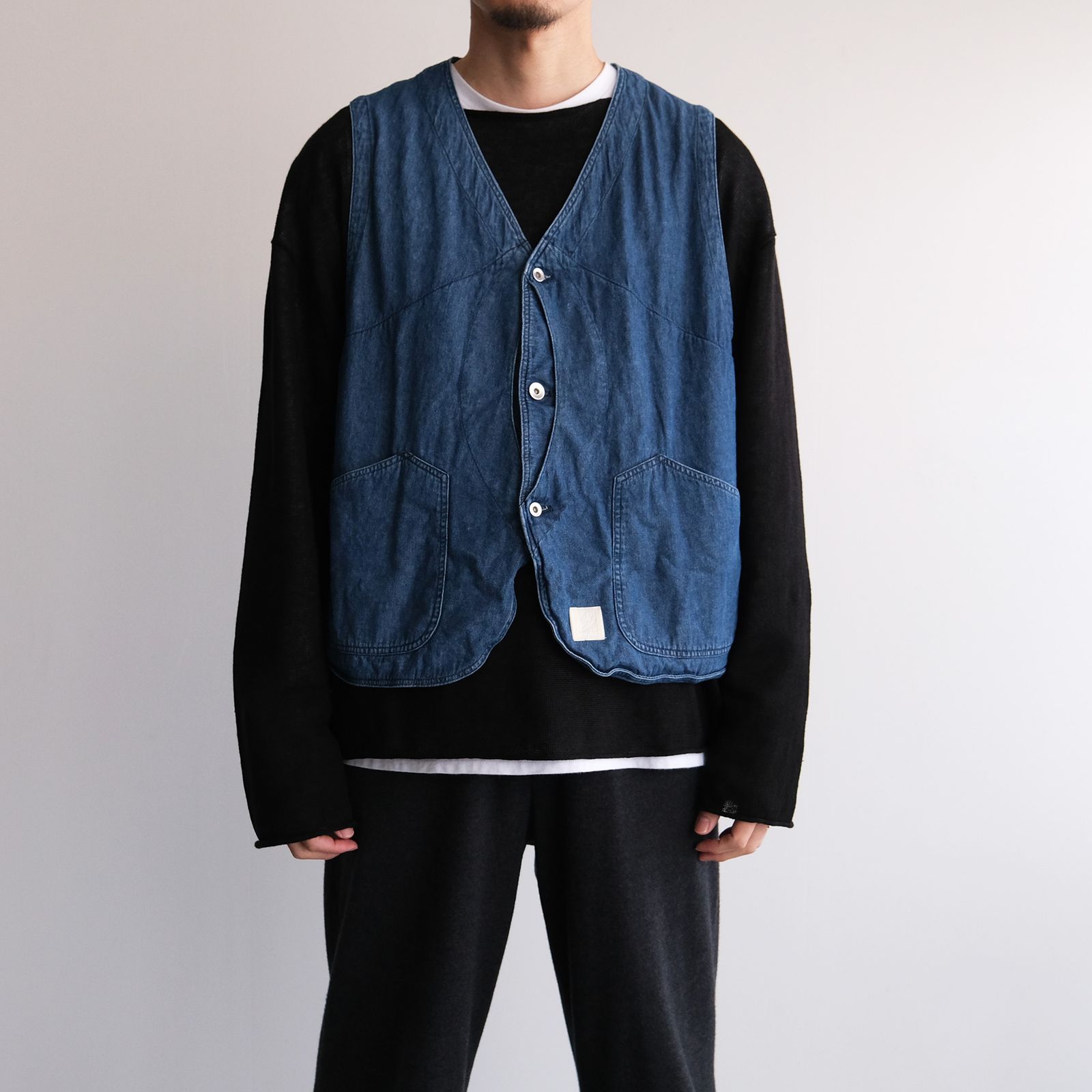 Denim Hunting Vest -ベスト-（Blue / ブルー）