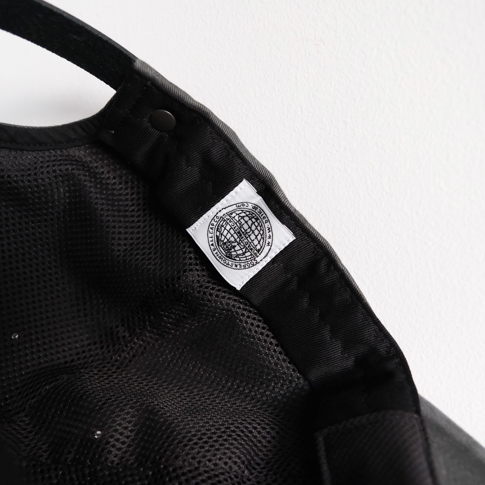 NY Pigment Dye Cap -キャップ-（Charcoal / チャコール）