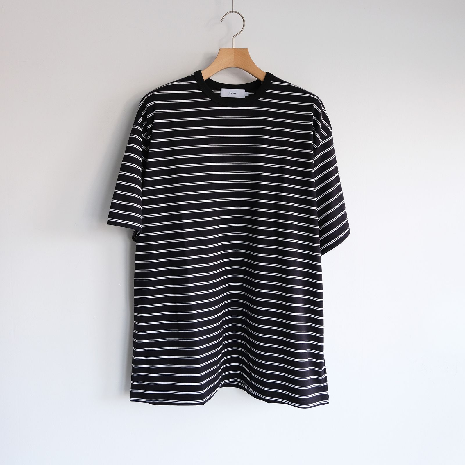 Tri Spun Border S/S Tee -Tシャツ-（Black×White / ブラック×ホワイト）GU261-70120B