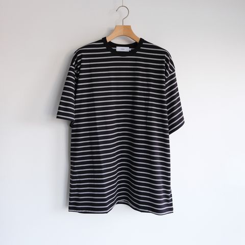 Tri Spun Border S/S Tee -Tシャツ-（Black×White / ブラック×ホワイト）GU261-70120B
