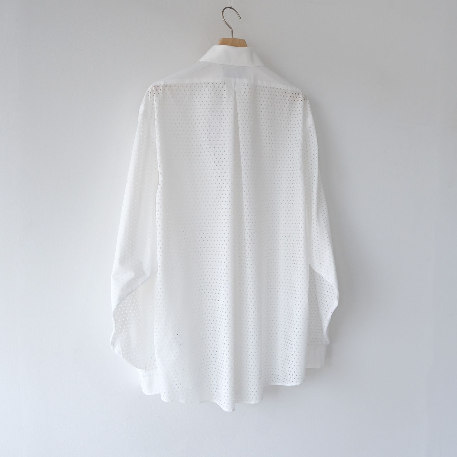 Punching：L/S Shirts -シャツ-（White / ホワイト）