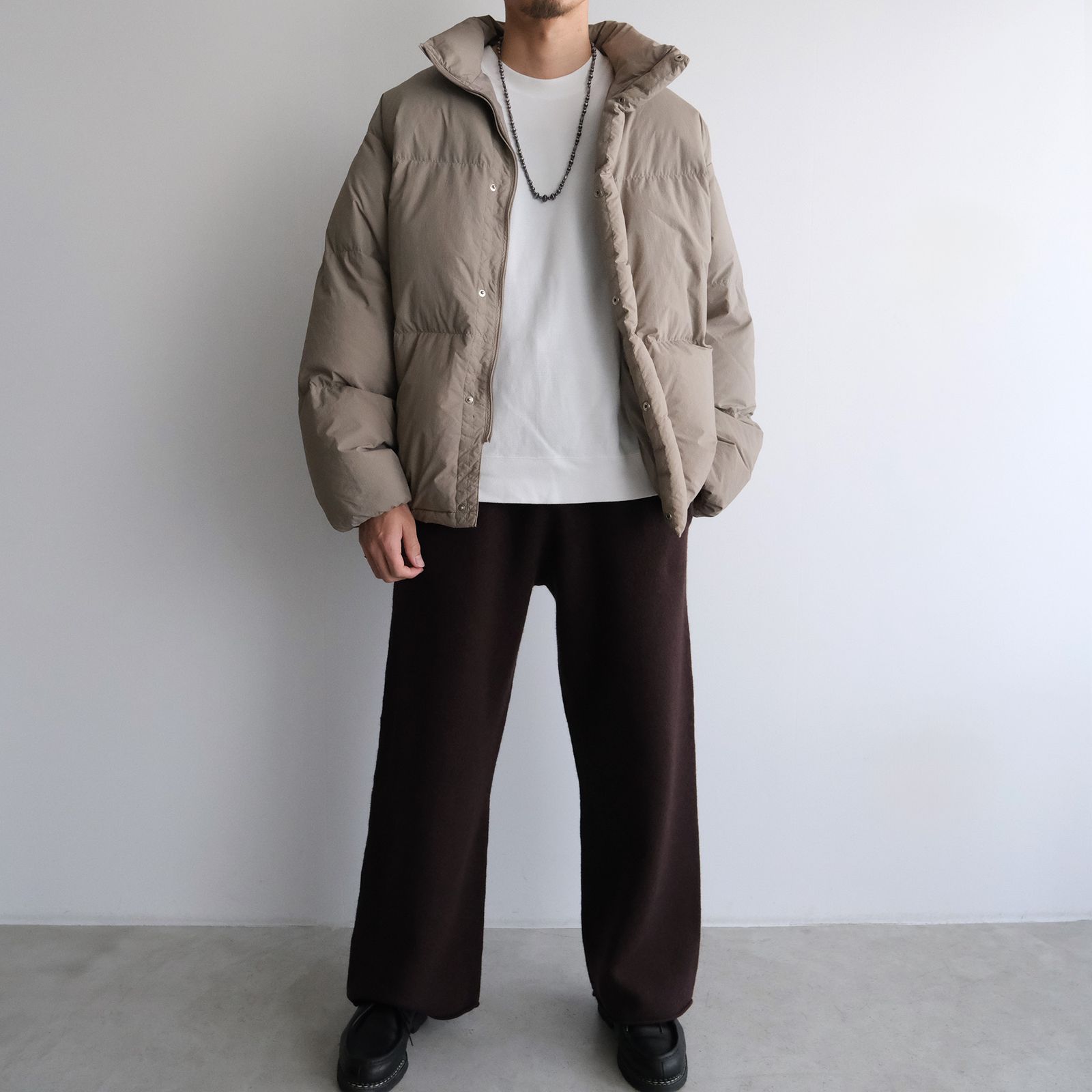 Garment Dyed Down Jacket -ダウンジャケット-（Grege / グレージュ）GM253-30574