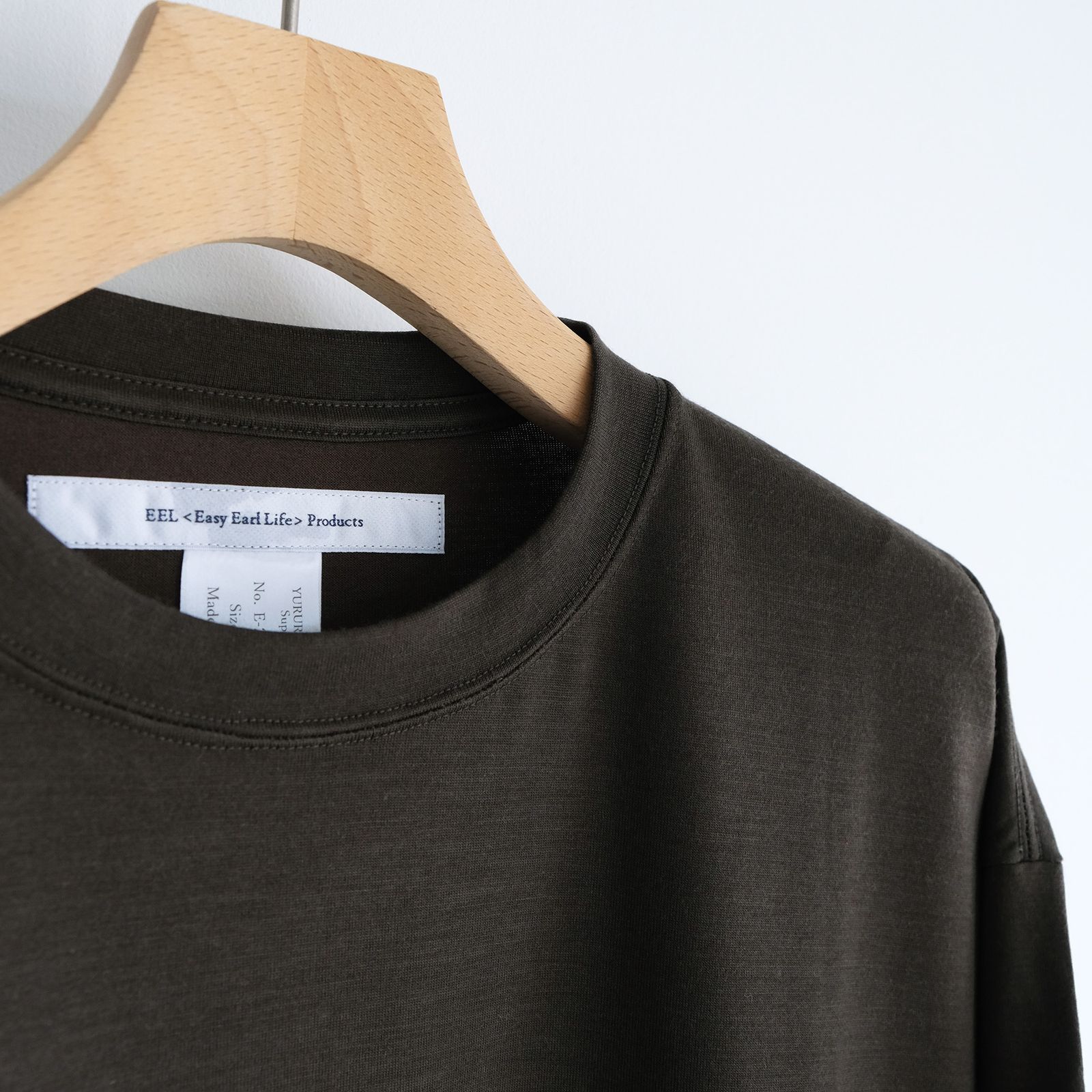 Yururi Tee L/S Super100s -Tシャツ-（Olive / オリーブ）