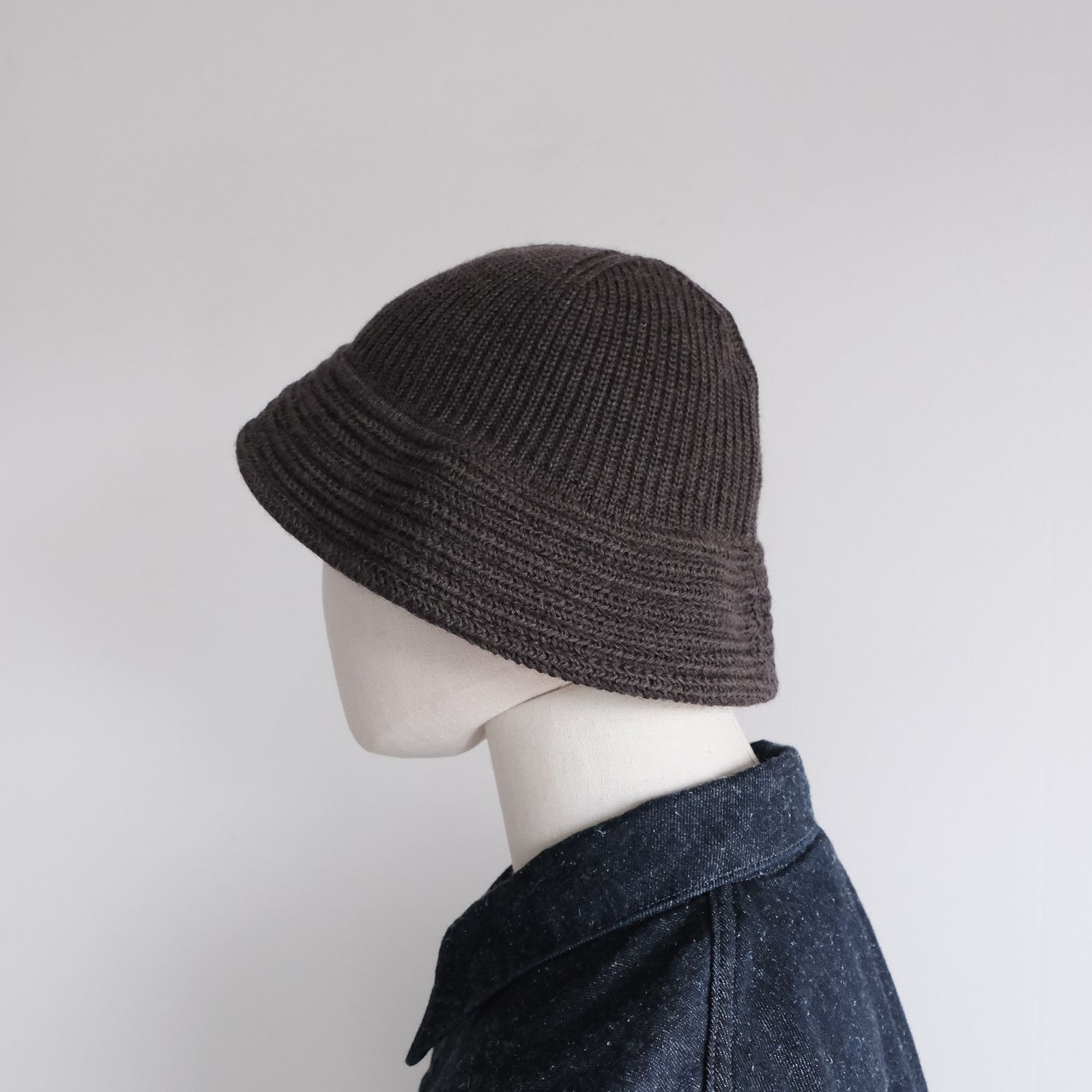 Washable Balloon Hat -ハット-（Brown / ブラウン）