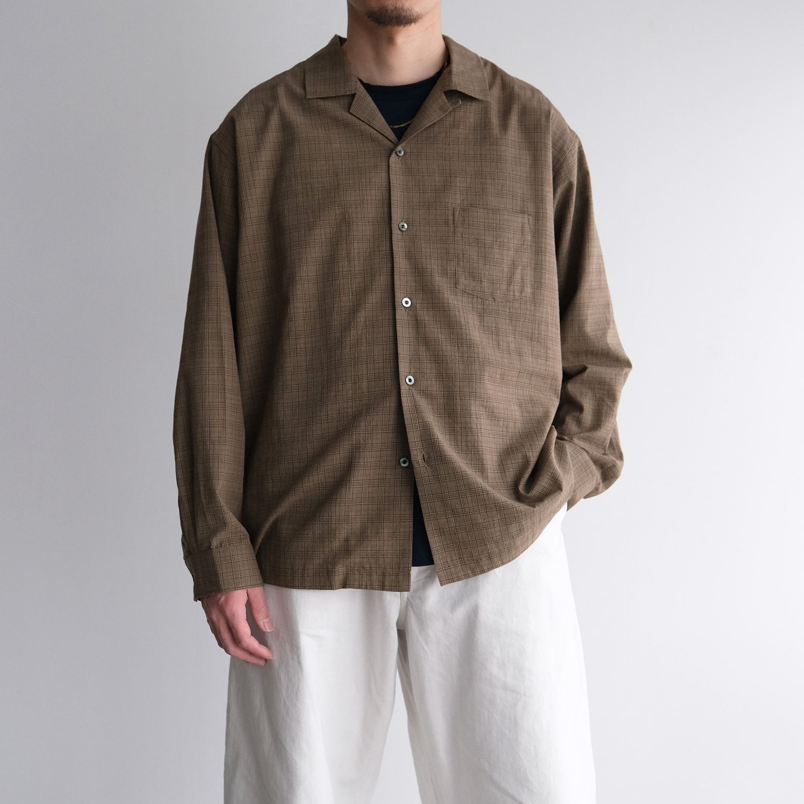 Senkou Hanabi -シャツ-（Khaki / カーキ）