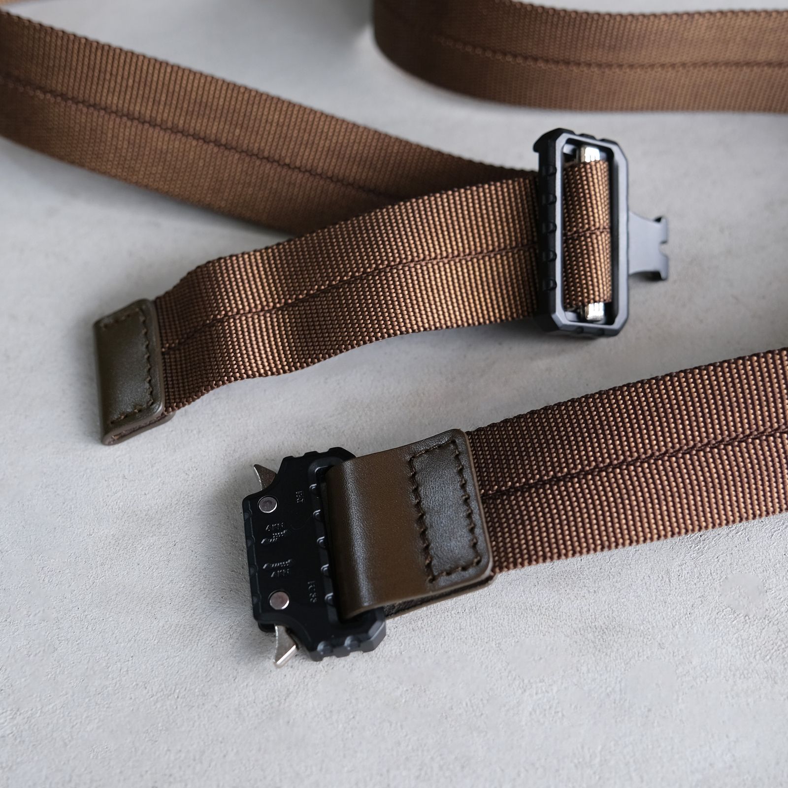 Nylon Riggers Belt -ベルト-（Brown / ブラウン）GU263-90574C