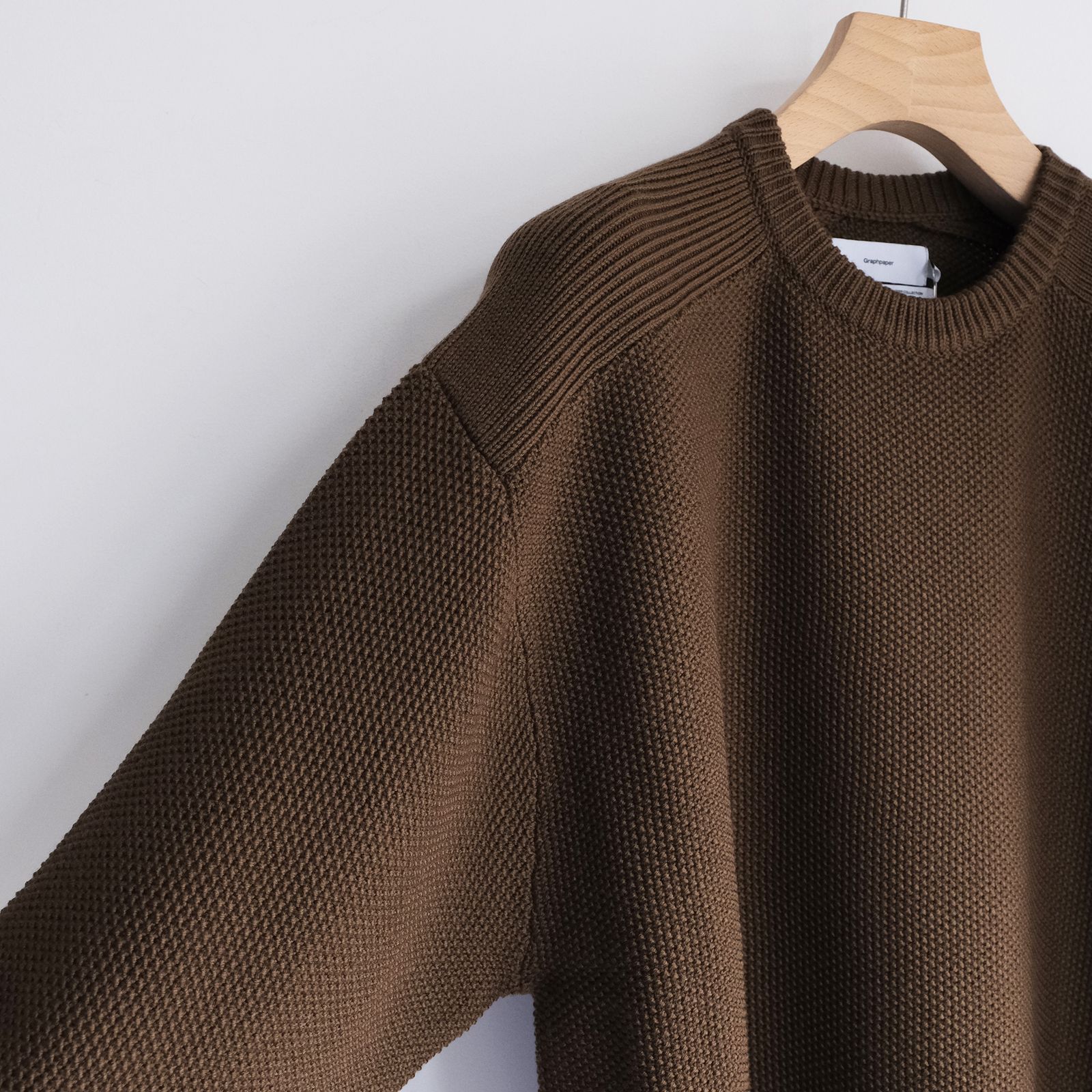 Soft Wool Command Sweather -ニット-（Brown / ブラウン）GU263-80600