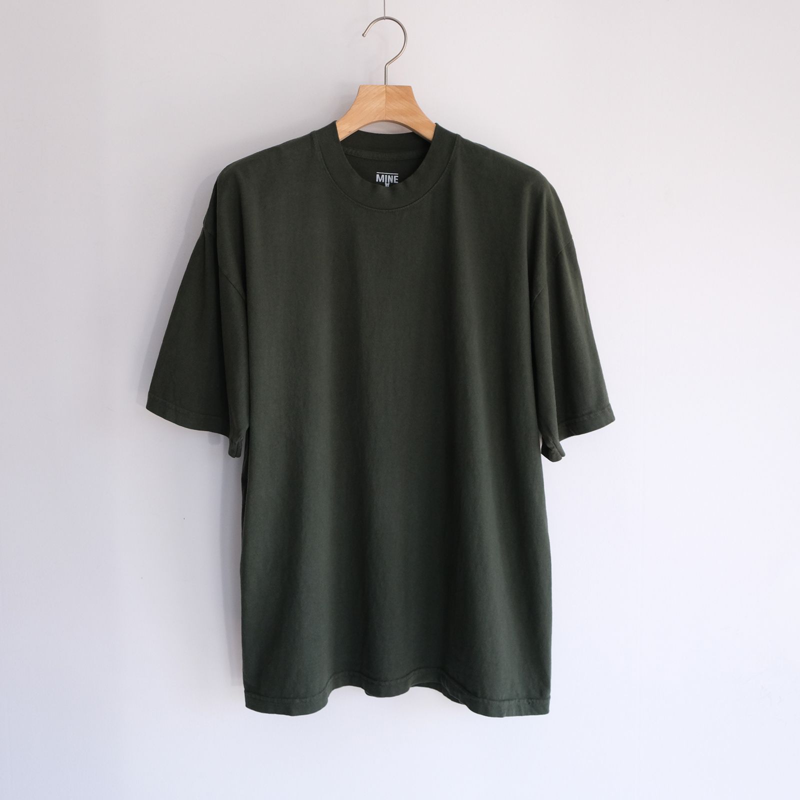 MINE Duct Tape S/S T-Shirt / White Label -Tシャツ-（Military Green / ミリタリー グリーン）
