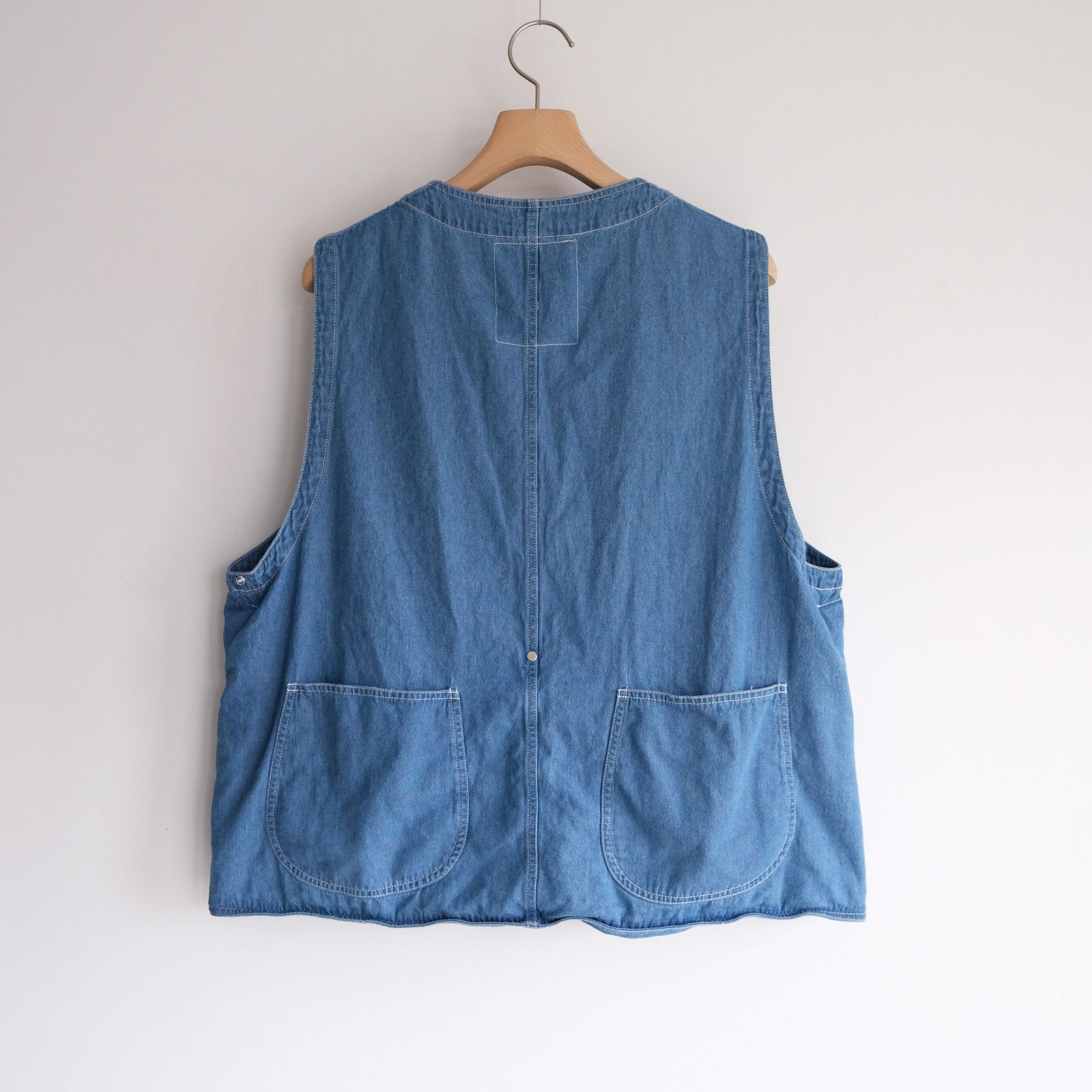 Denim Hunting Vest -ベスト-（L.Blue / ライトブルー）