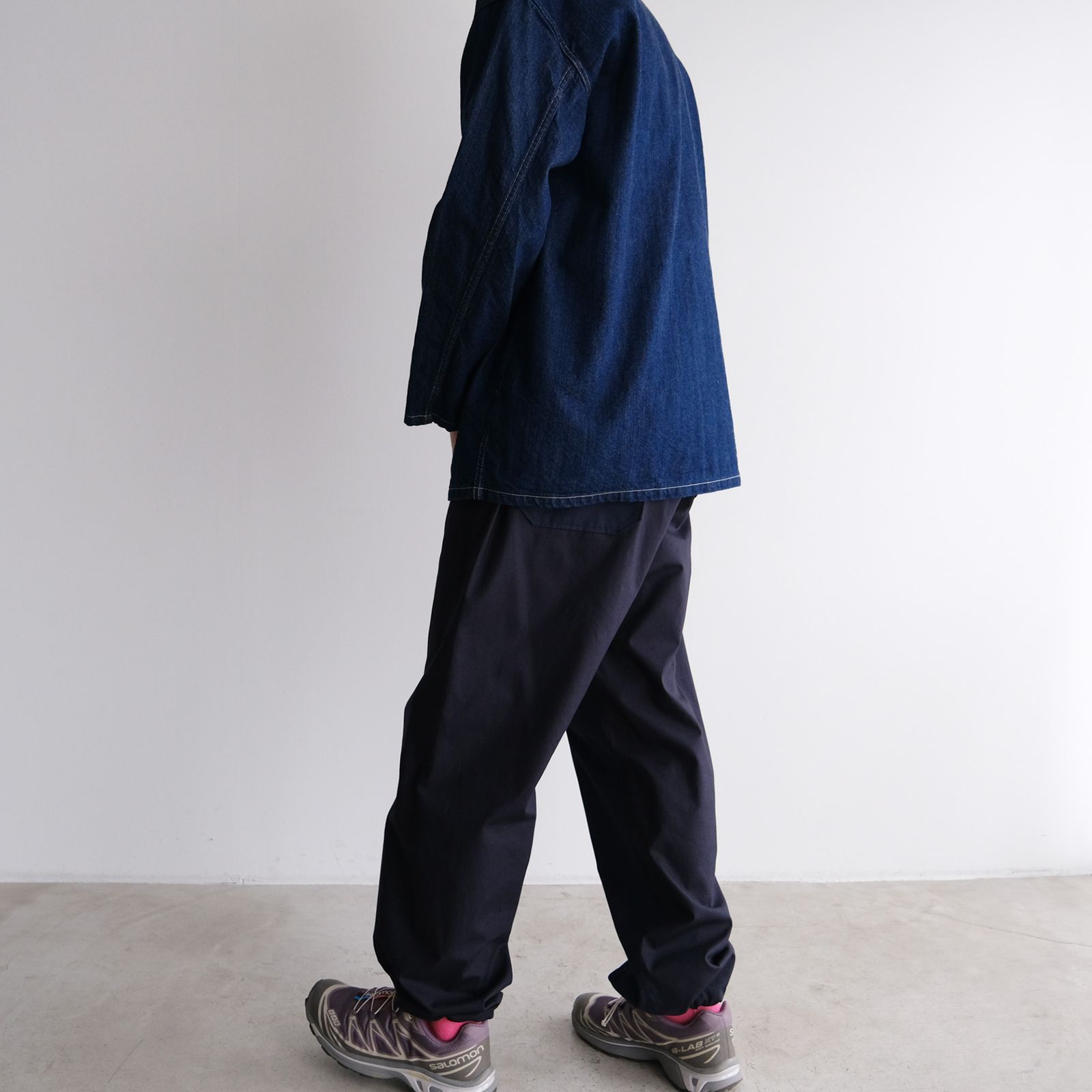 『Blocked Work Pants』-パンツ-（Navy / ネイビー）