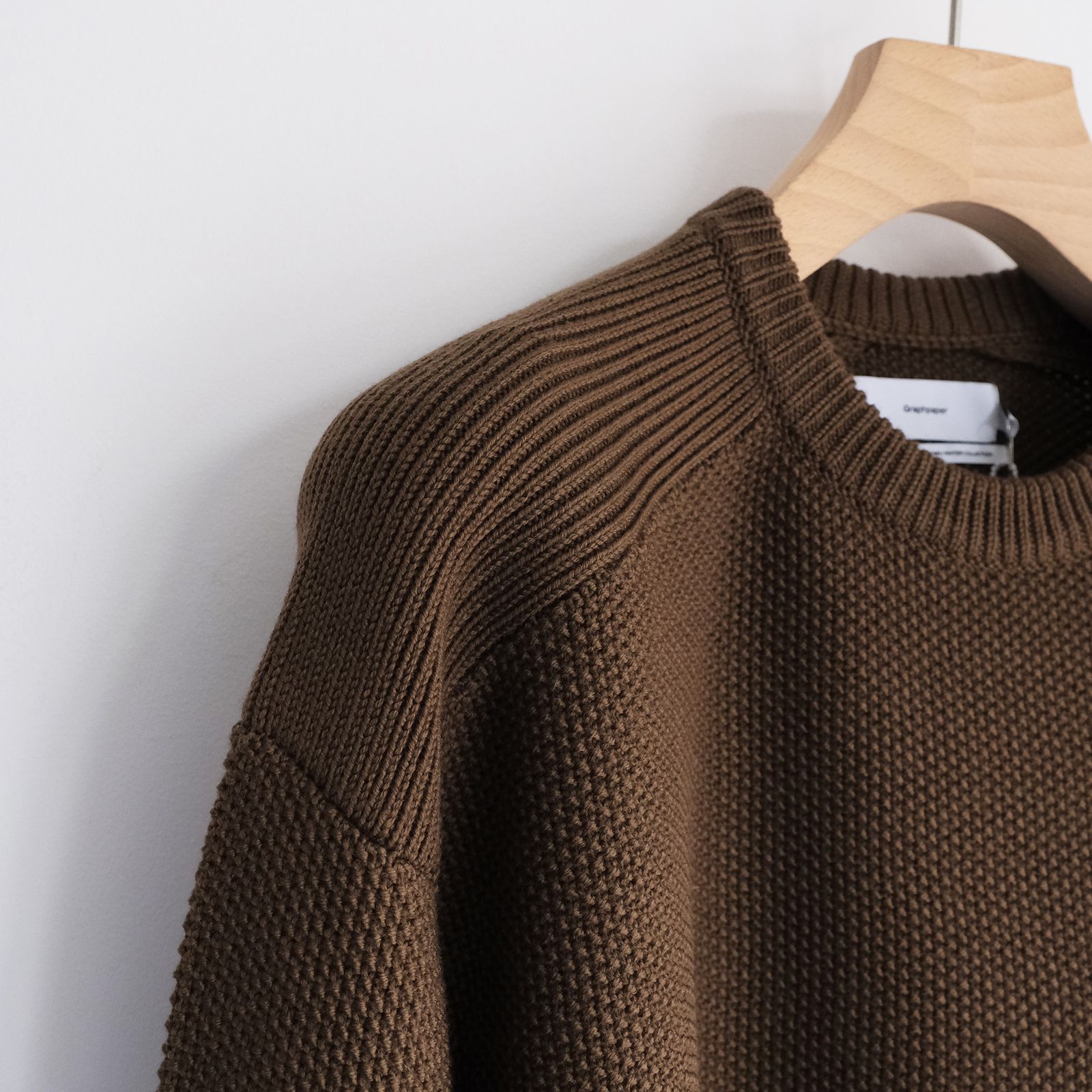 Soft Wool Command Sweather -ニット-（Brown / ブラウン）GU263-80600