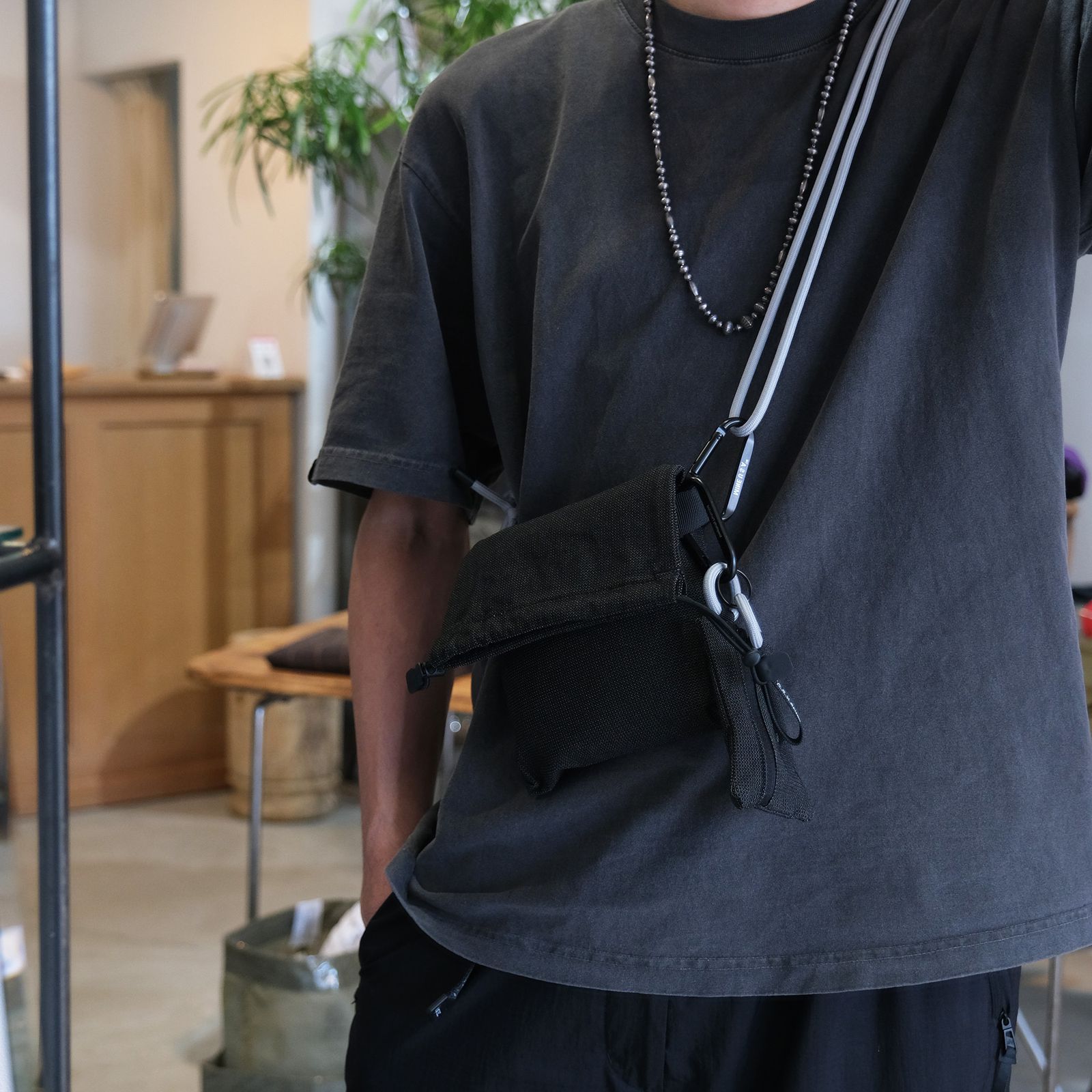 Utility Keyholder -キーホルダー-（Black / ブラック）