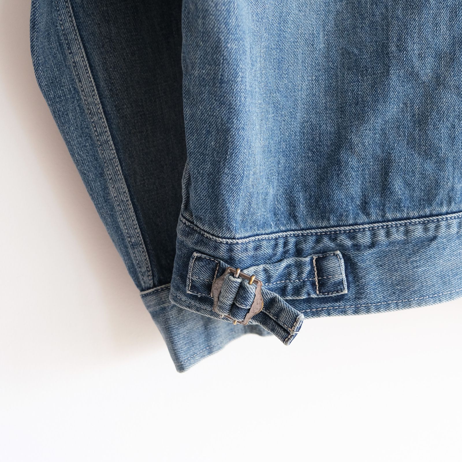 Selvage Denim Zip Jacket -デニムジャケット-（Indigo Light Fade / インディゴライトフェイド）